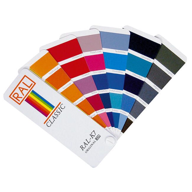 RAL Farbfächer mit den 250 Classic Farben