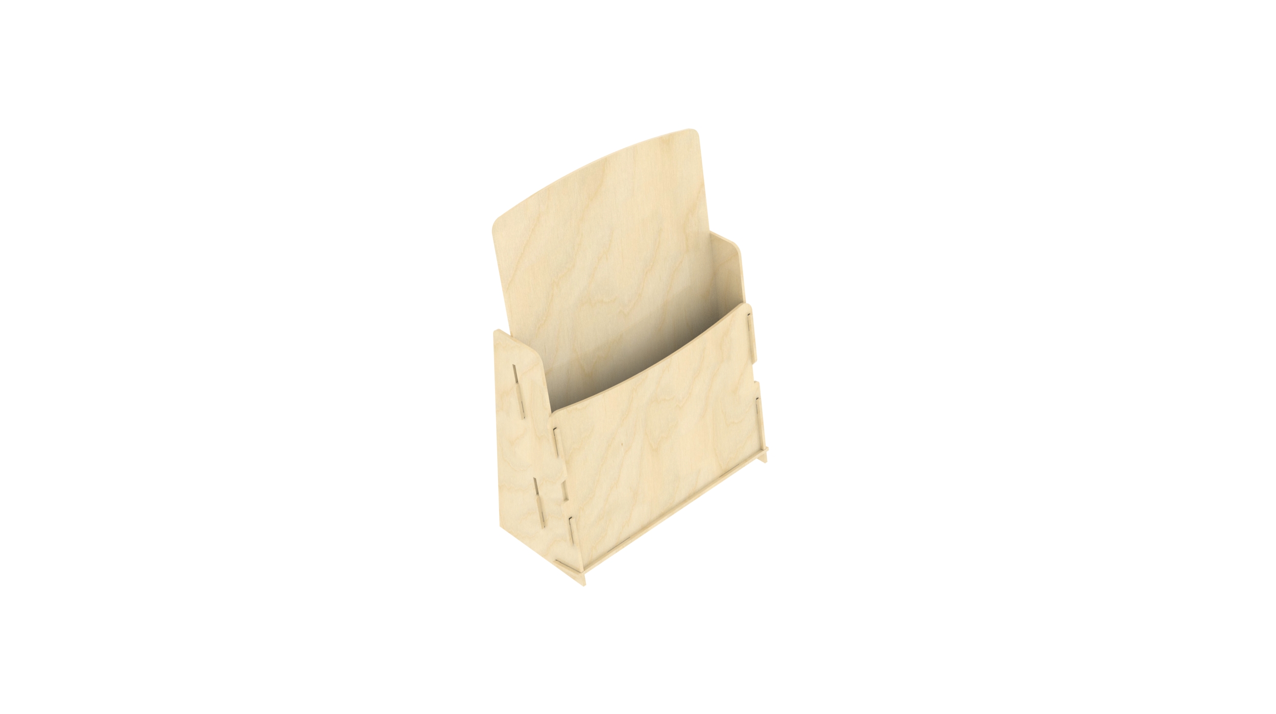 Prospektständer „Nerine” aus Holz
