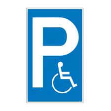 Parkplatzschilder - Logo