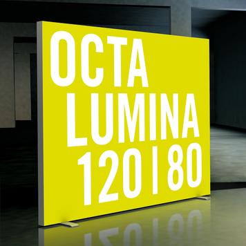 LED Leuchtwand „Octalumina 120“ freistehend