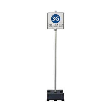 Hinweisaufsteller 3G / 2G / 2G+ Regel