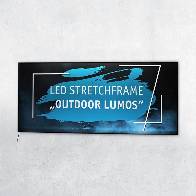 LED Stretchframe „Outdoor Lumos“