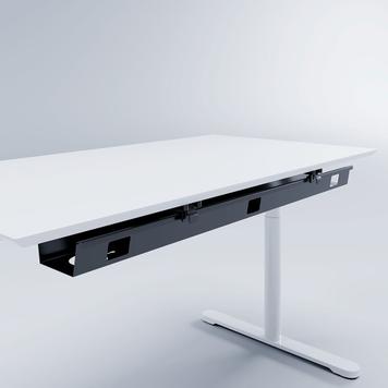 Kabelwanne „click“ für Steelforce Tisch