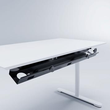 Kabelwanne „click“ für Steelforce Tisch